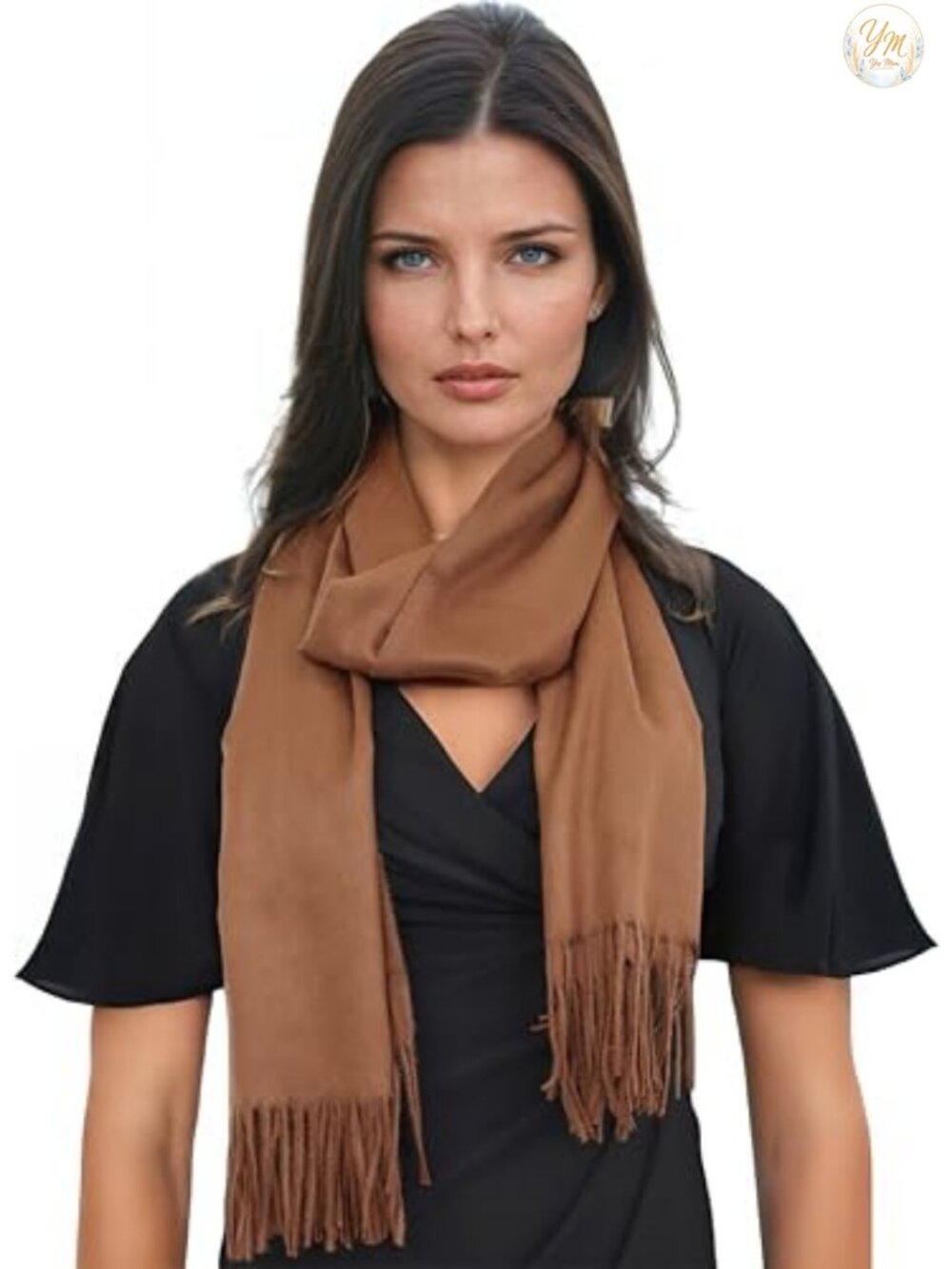 100% Pashmina Scarf for Women | Wrap & Shawl | Ultra Soft | Machine Washable |